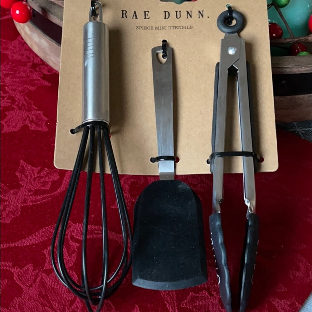 Rae Dunn 3piece Mini Utensils